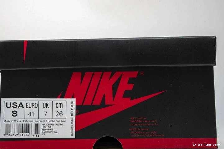 555088-005 Air Shattered OG Backboard Retro Jordan 1 1030